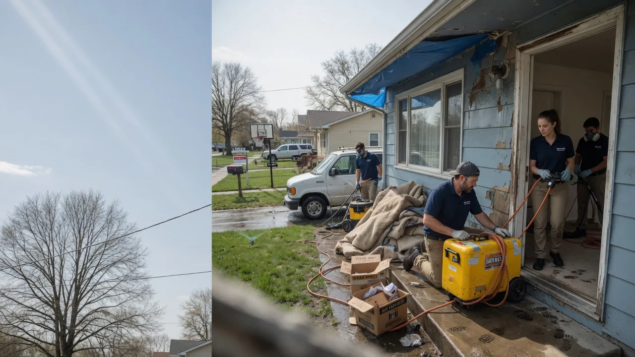 Basement Flood Cleanup in Watseka, IL near me